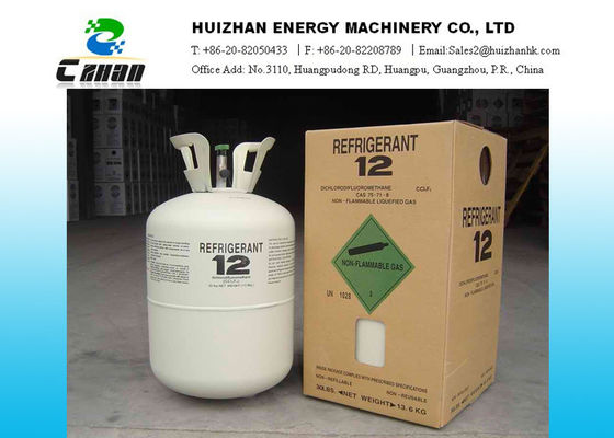 China N.T. gás dos líquidos refrigerantes R12 de 30LB 13.6KG CFC com pureza alta para unidades velhas ou novas do condicionador de ar fornecedor