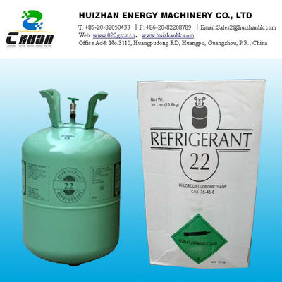 China Líquidos refrigerantes da substituição R22, GÁS dos líquidos refrigerantes R22 de HFC incolor na temperatura ambiente fornecedor